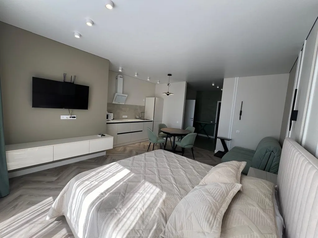 Апартаменты-студия для 4х гостей на 1-ой береговой линии