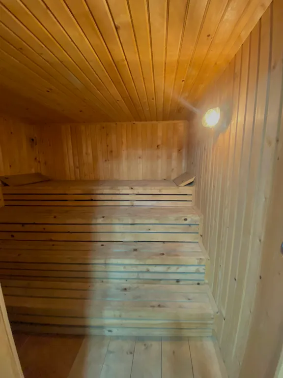 Grape house with sauna