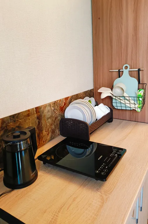 Уютная номер-студия с собственной кухней и всеми удобствами на двоих