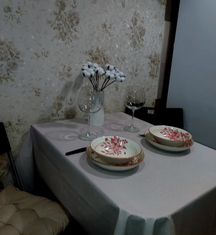 Бежевая квартира студия рядом со станцией метро Девяткино