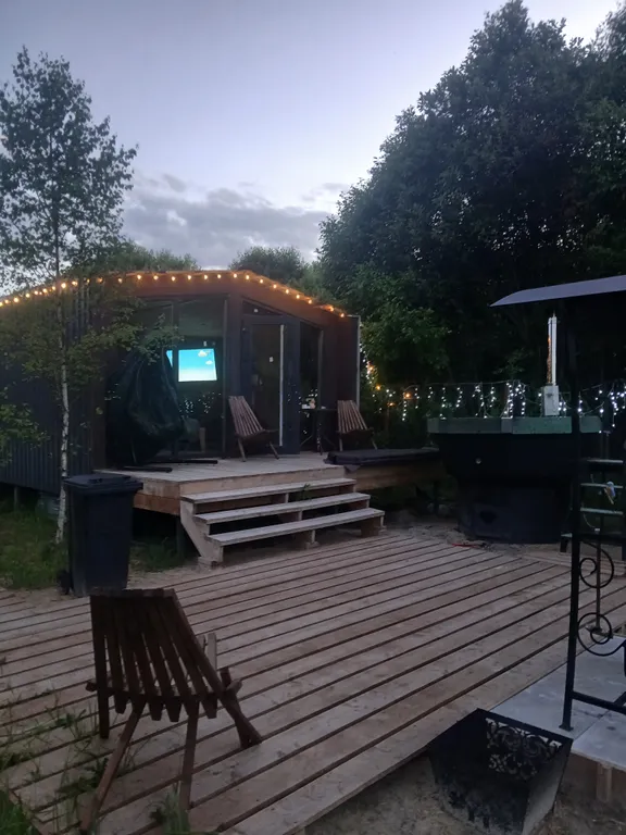 Дом 30m2 — чан, кухня, отдельная территория
