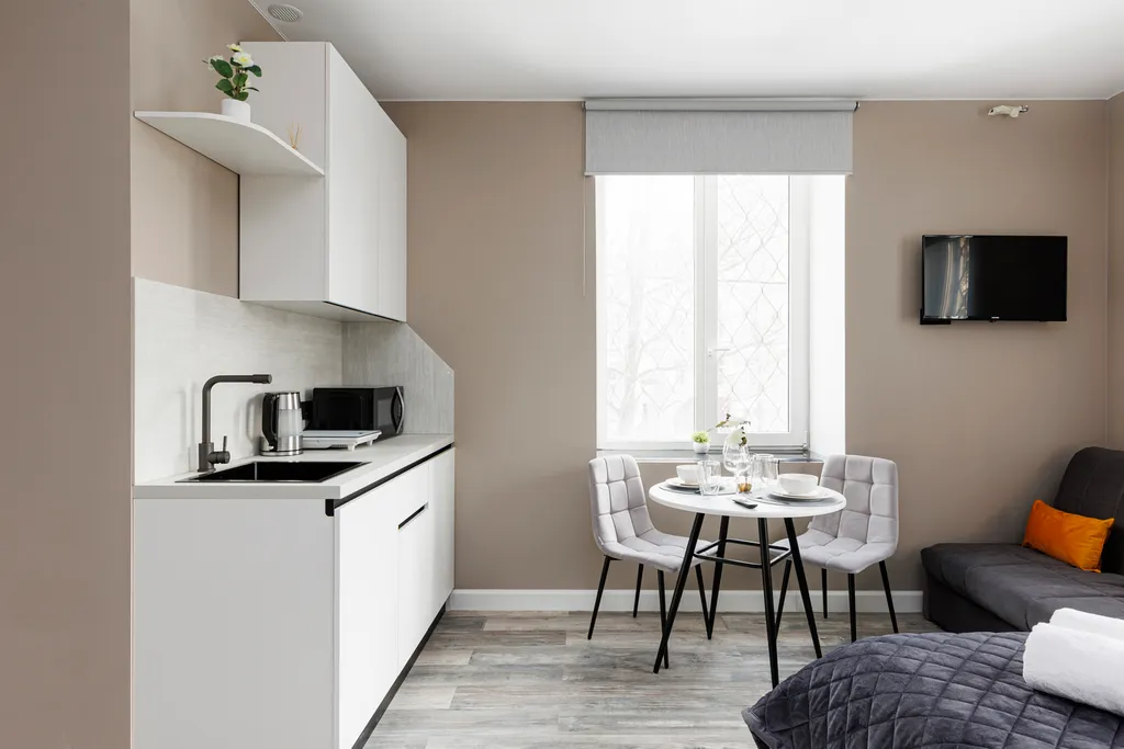 Квартира Квартира Дизайнерская студия на западе Москвы — Москва