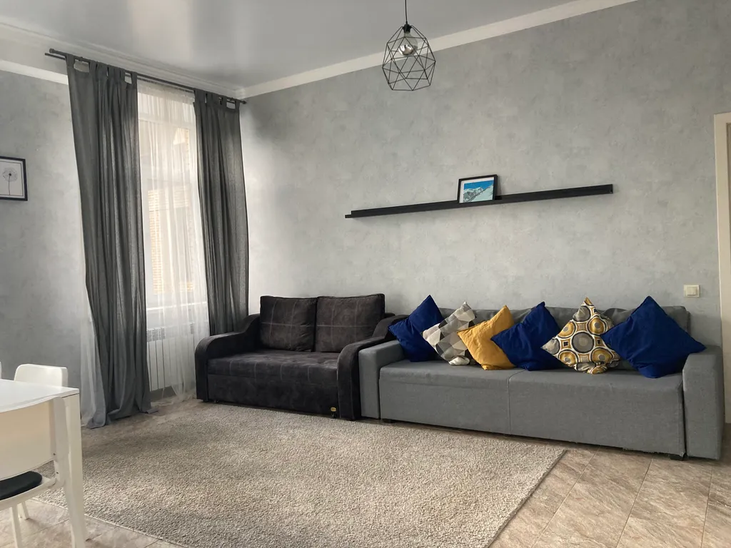 Просторная чистая квартира с видом на горы Домбая в 2 минутах от канатки