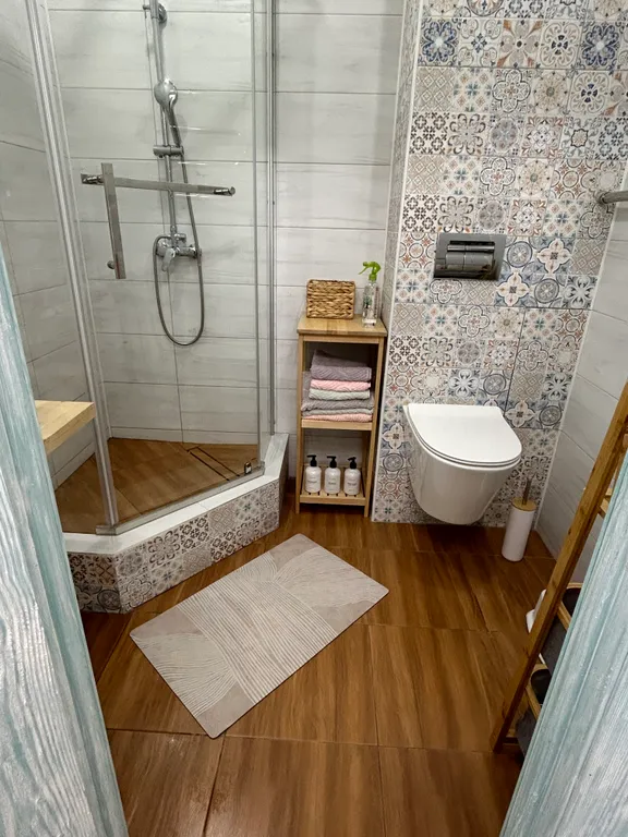 Уютная однокомнатная квартира в новом доме в стиле прованс