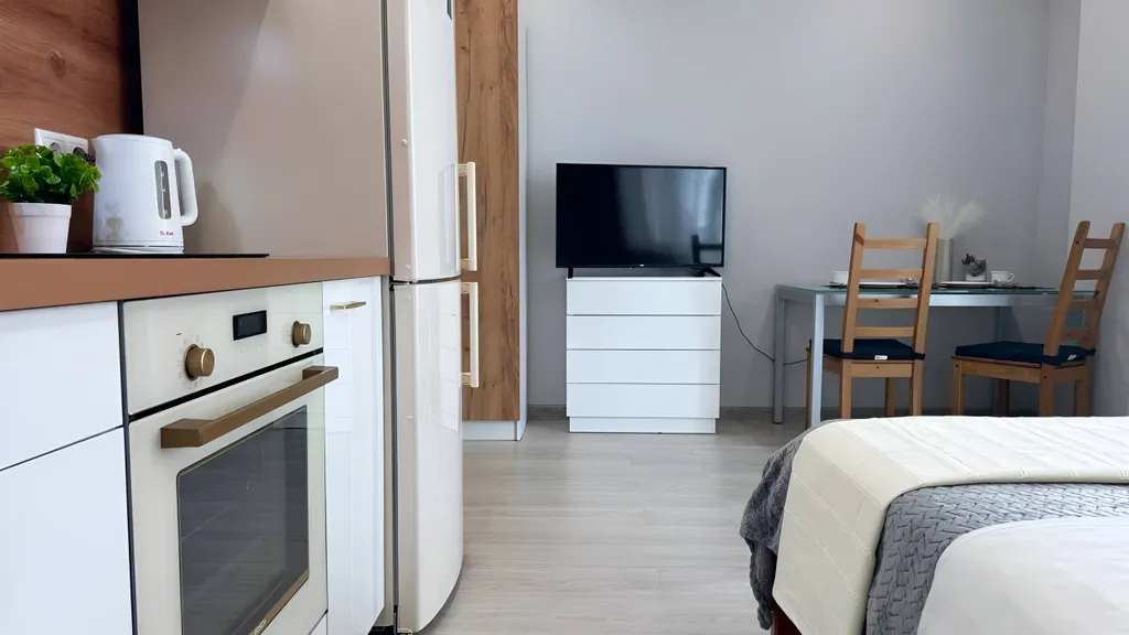 Светлая уютная студия в самом центре