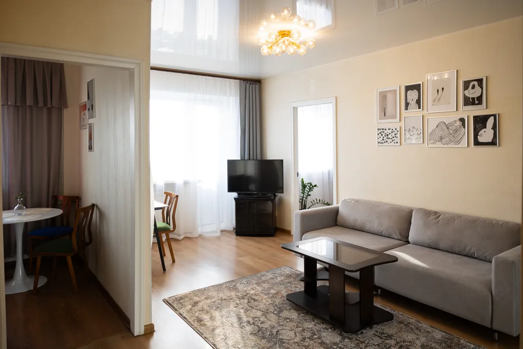 Квартира Уютная квартира на набережной — Красноярск