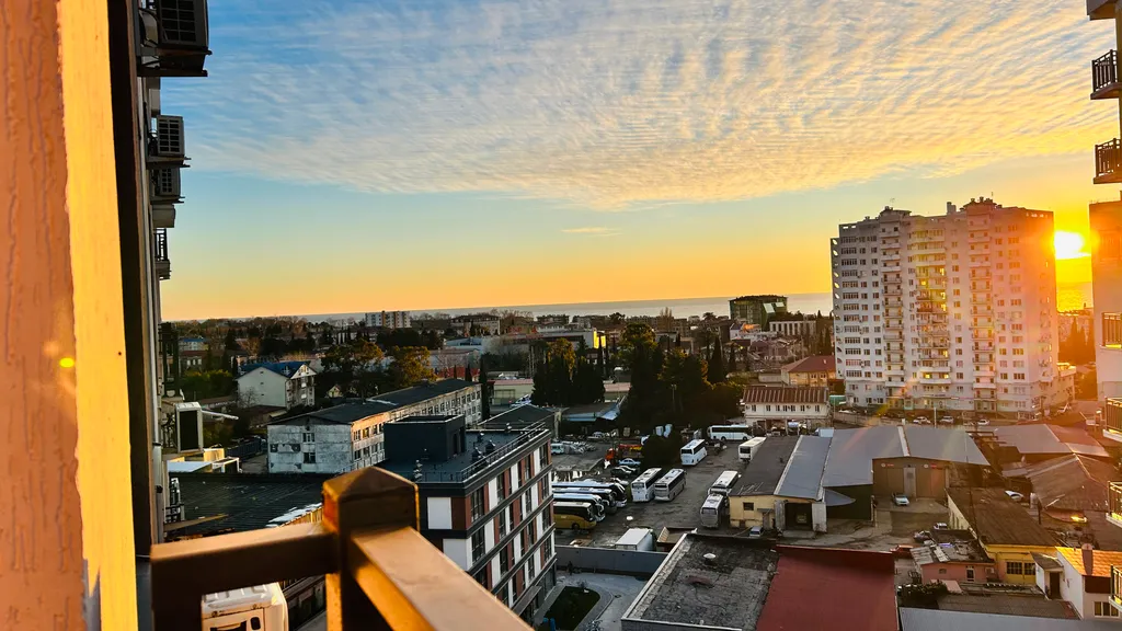 Квартира Уютная квартира-студия с видом на море — Сочи