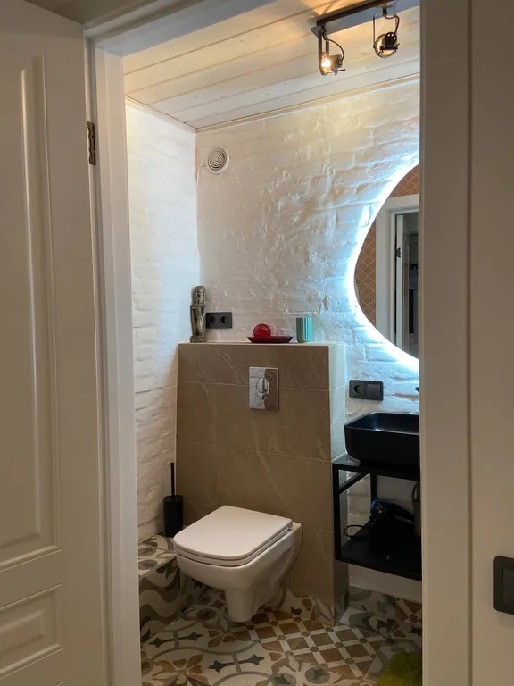 Уютные трехуровневые апартаменты в стиле Лофт в центре города Уровни