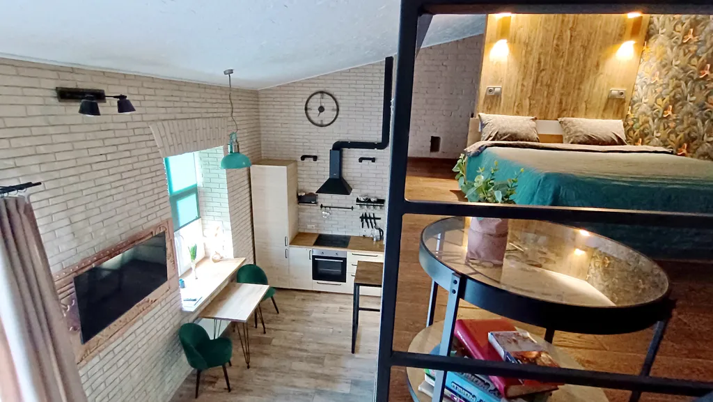 Квартира в стиле лофт у парка