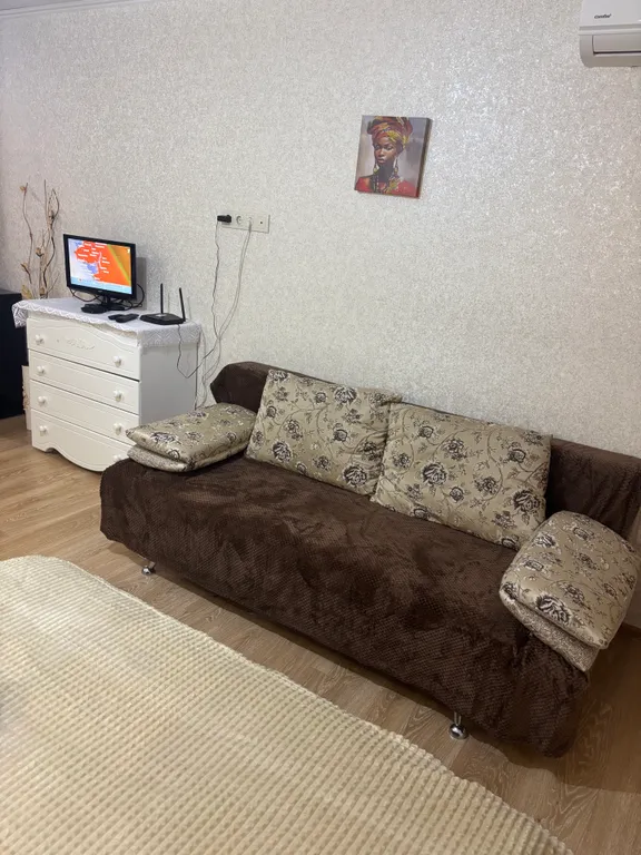 Уютная студия с балконом