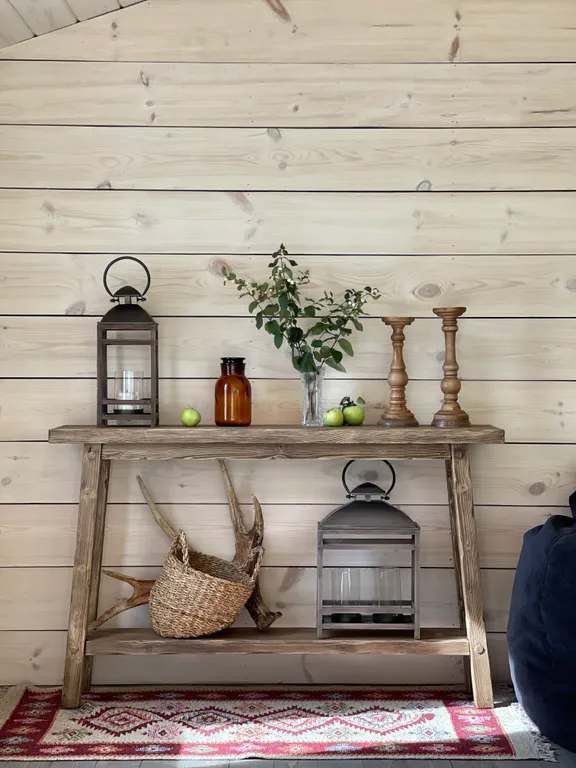 Дача в лесу с панорамными окнами