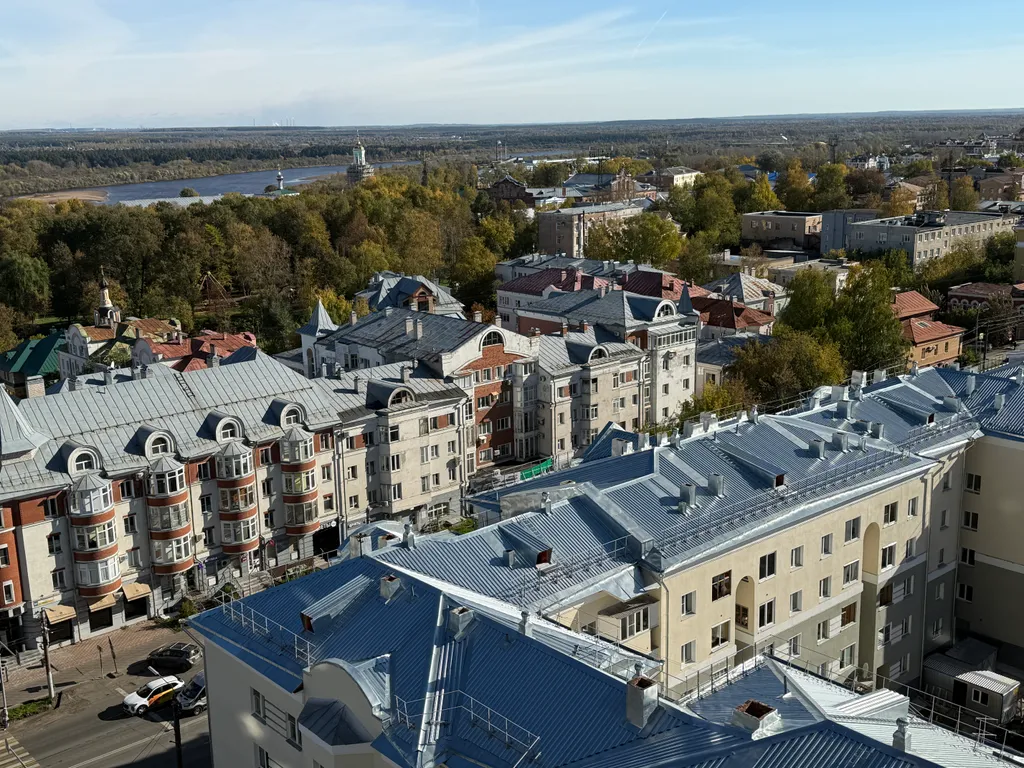 Уютная квартира в исторической части города с видом на Вятку