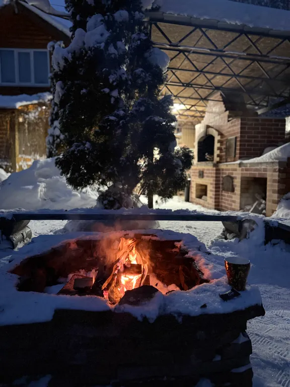 Коттедж Дом на берегу пруда — Бор