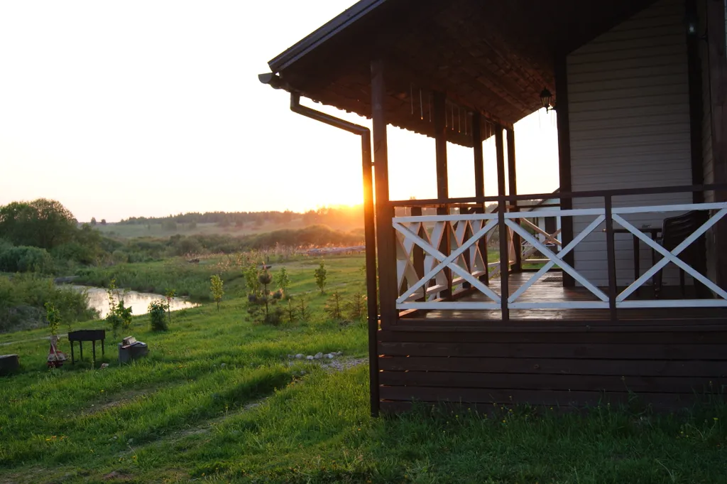 Двухкомнатные апартаменты с персональной баней, камином и террасой