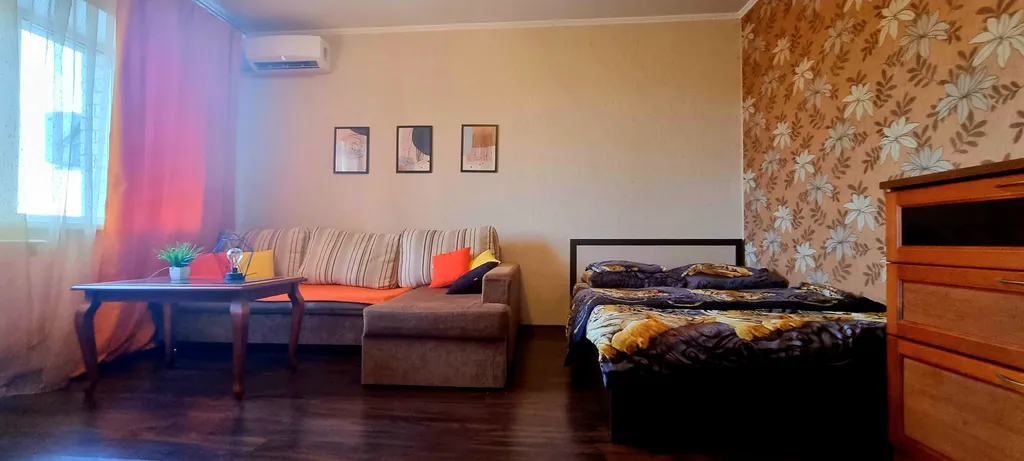 Квартира с джакузи в самом центре рядом с пляжем и ТЦ