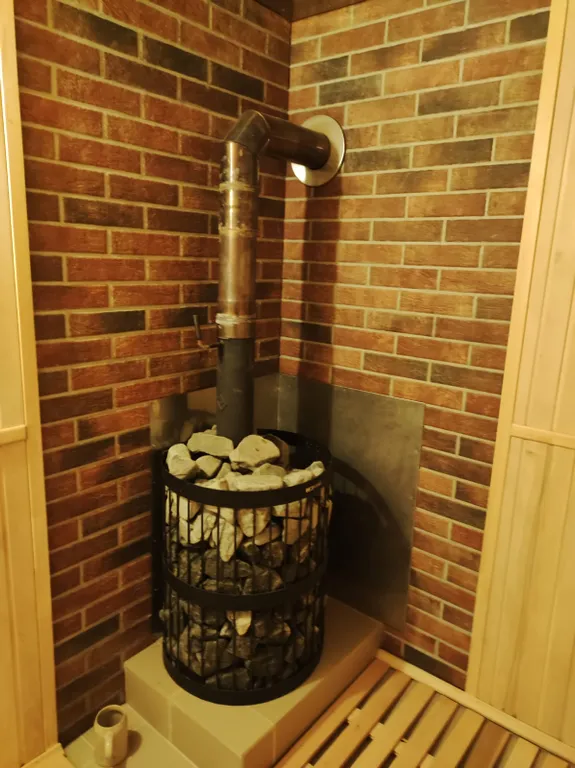 Уютный теплый дом с баней