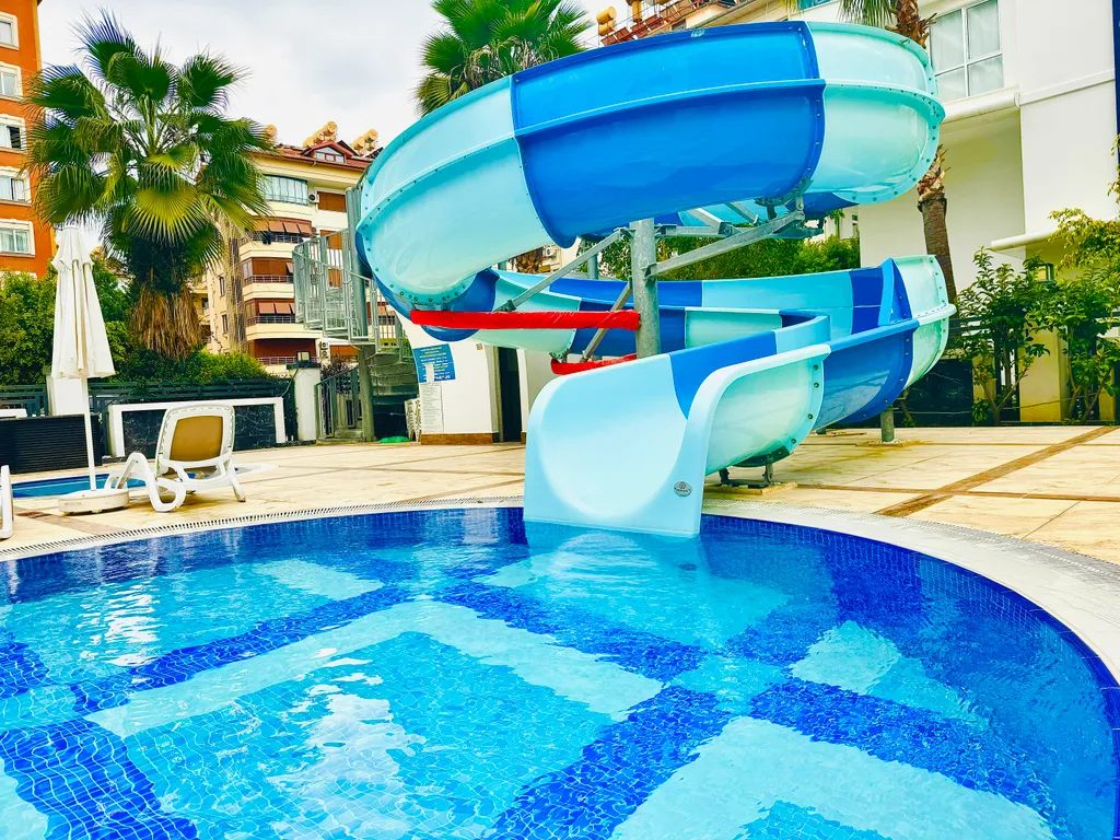 Семейные апартаменты 2+1, Elite Marine Residence, Kleopatra