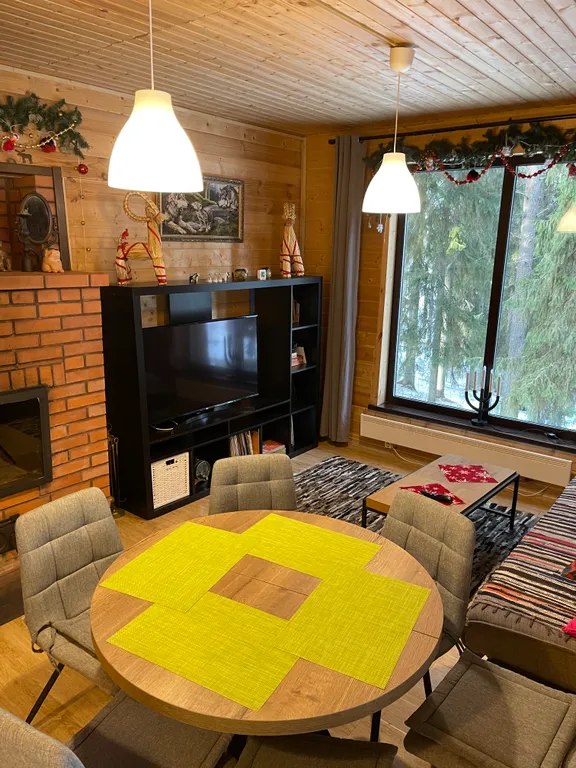 Карельская Дача Уютное шале с камином в сосновом бору, берег Сямозера