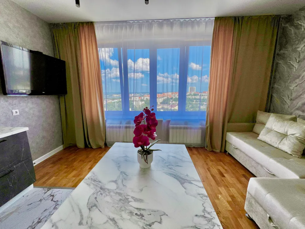 Новая квартира с прекрасными видами в центре города у канатной дороги — аренда посуточно в Нижний Новгород