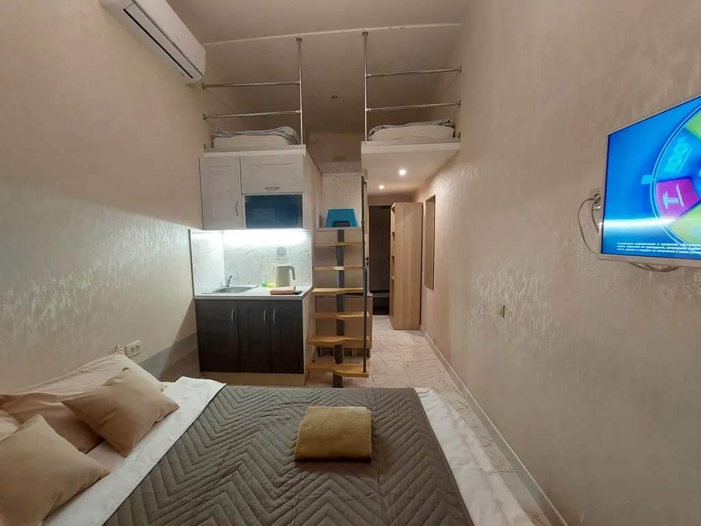 Квартира Двухуровневая студия с кондиционером на Невском у вокзала — аренда посуточно в Санкт-Петербург