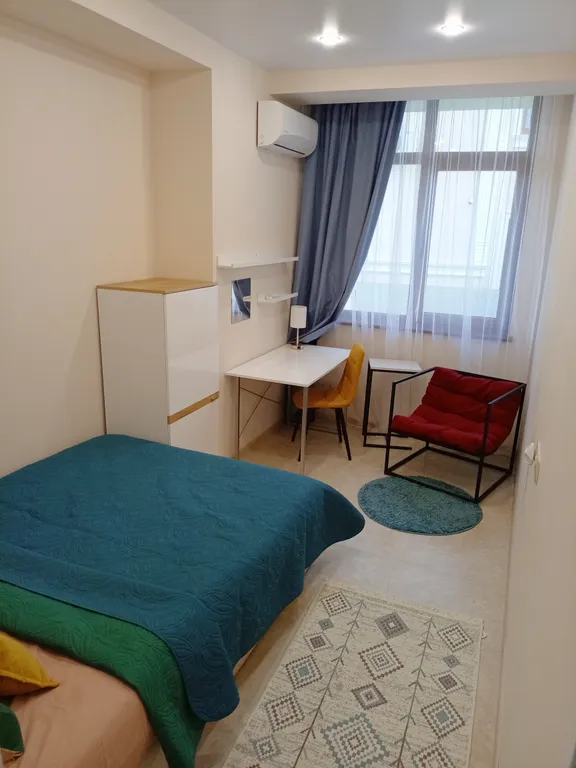 Уютная видовая 2-комнатная квартира у парка и моря