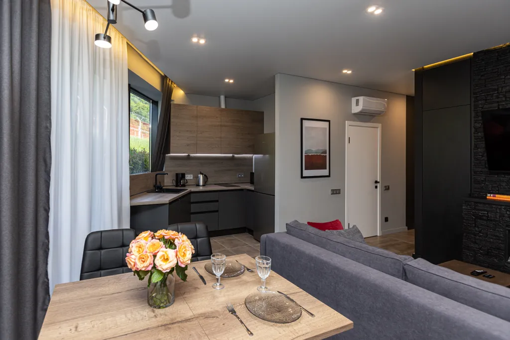 Стильные апартаменты в тихом районе