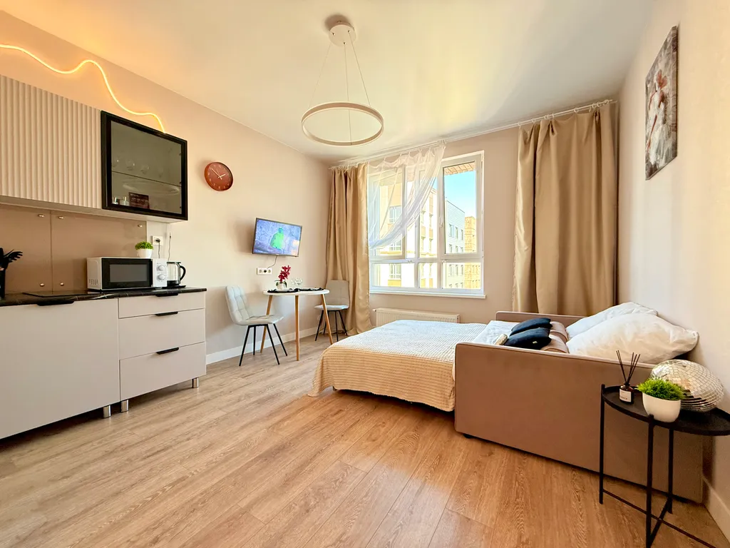 Дизайнерская студия в новом ЖК Заречье Парк