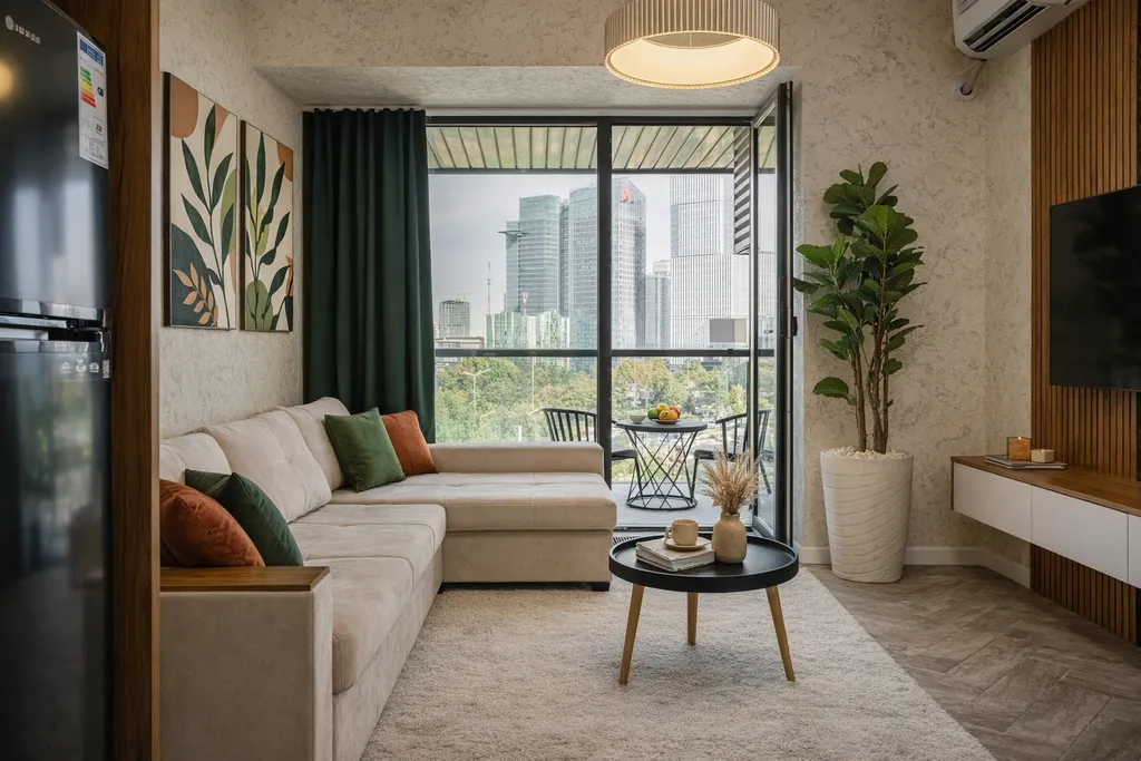 Уютные апартаменты бизнес-класса с панорамным видом в сердце Ташкента