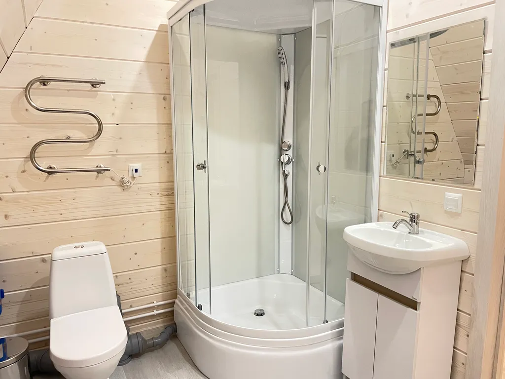 Коттедж Уютный дом аттик А-фрейм у Снетковского озера — Ларионово