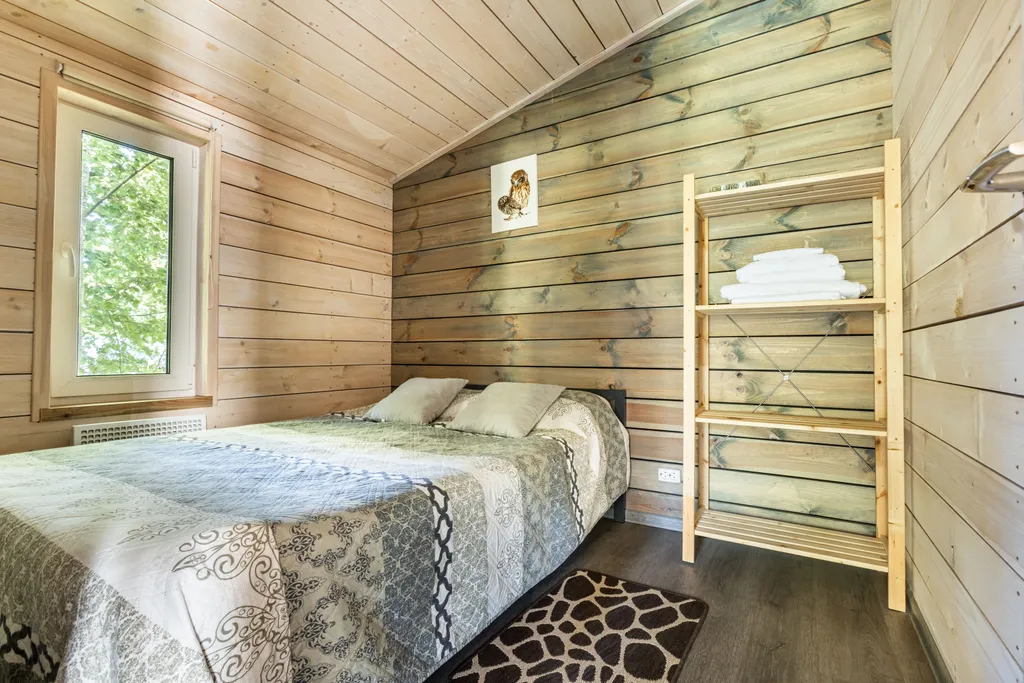 Коттедж на 6 гостей с 2-мя спальнями и кухней-гостиной