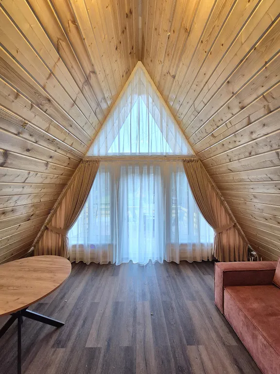 A-frame Терракот домик из дерева