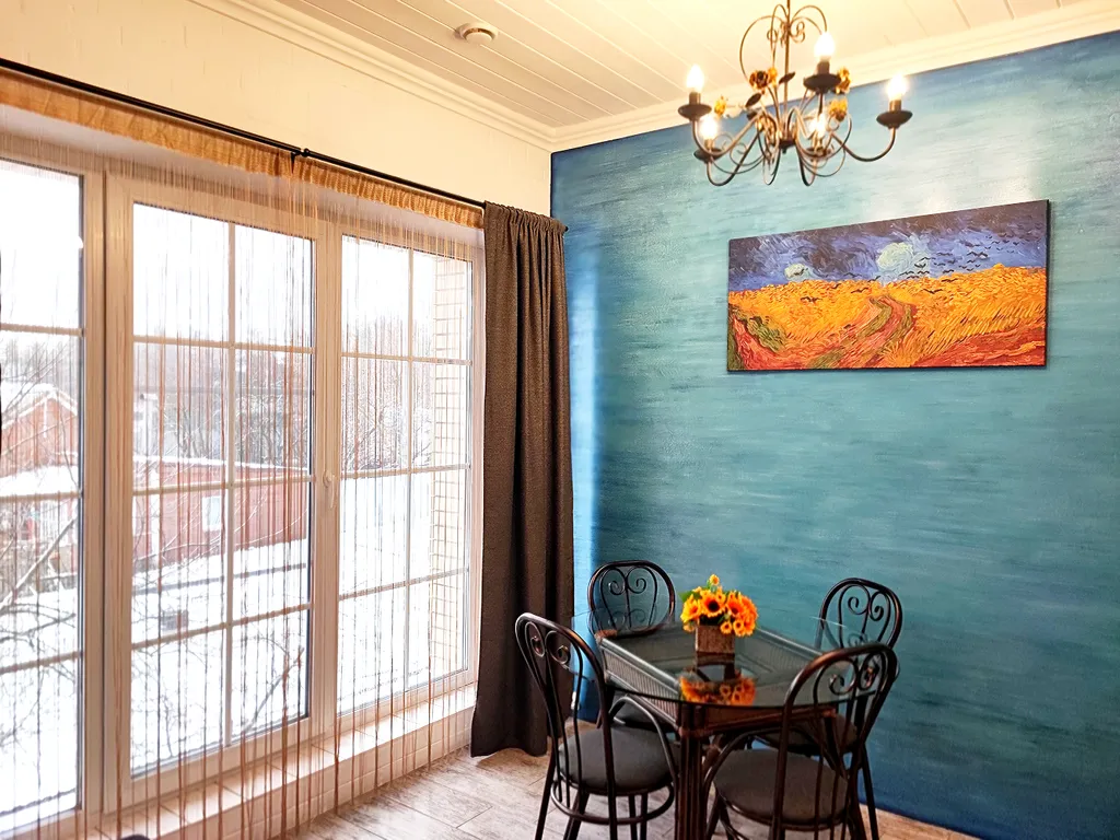 Двухкомнатный апартамент с видом на сад и внутренний дворик