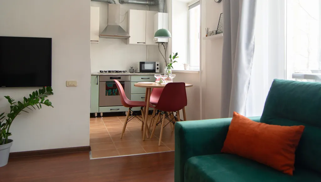 Квартира в центре с 4 раздельными местами