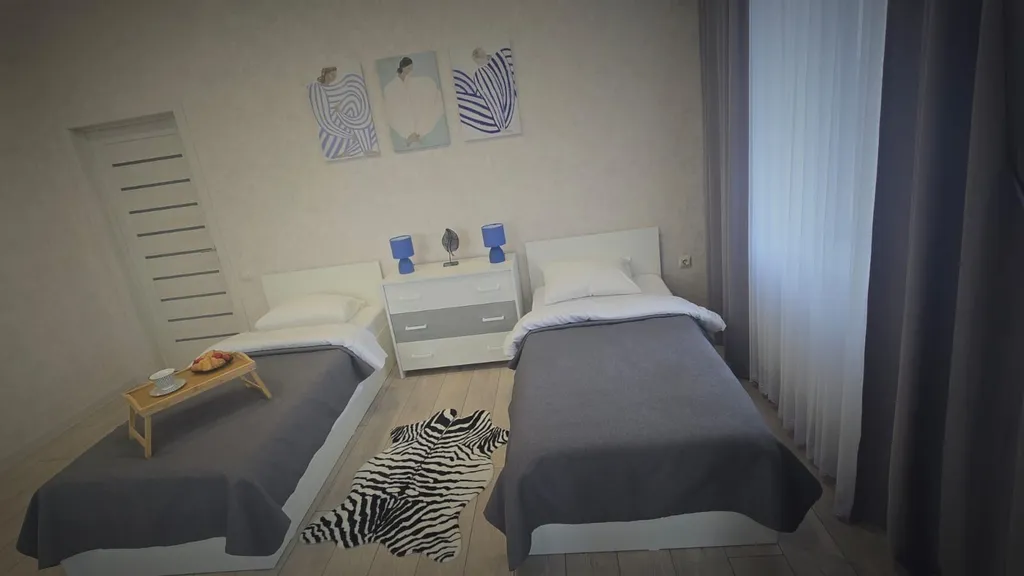 Уютная квартира в центре города с видом на курортный парк