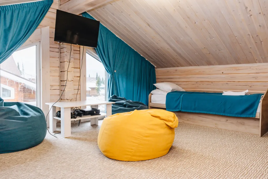 Коттедж на большую компанию близко от подъёмника