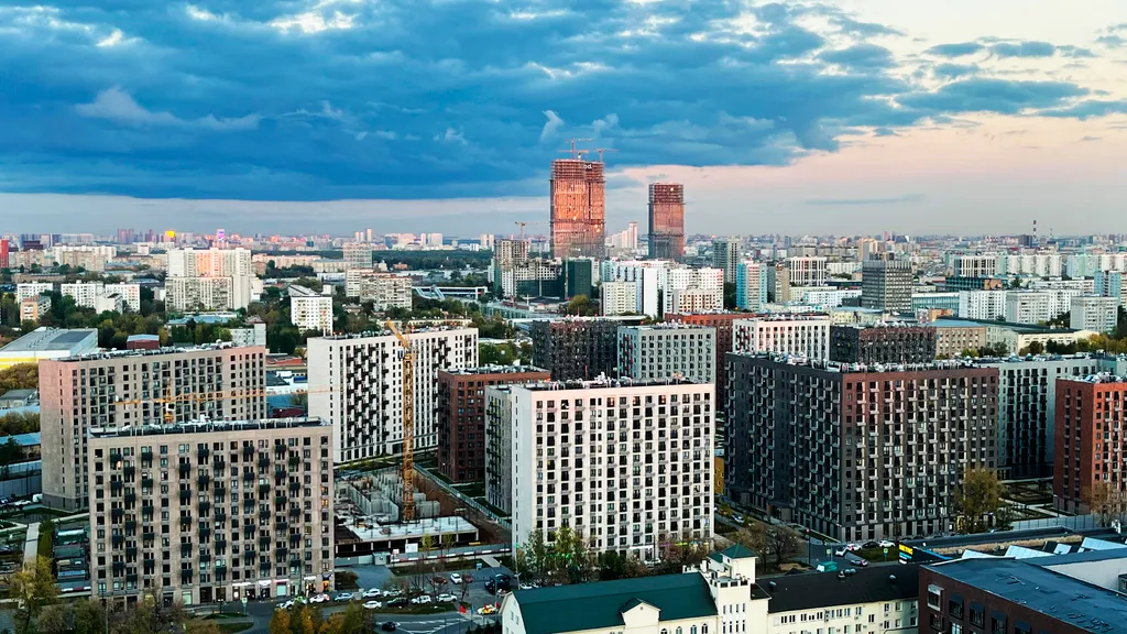 Видовой апартамент Prime Marine в ЖК Савеловский Сити в центре