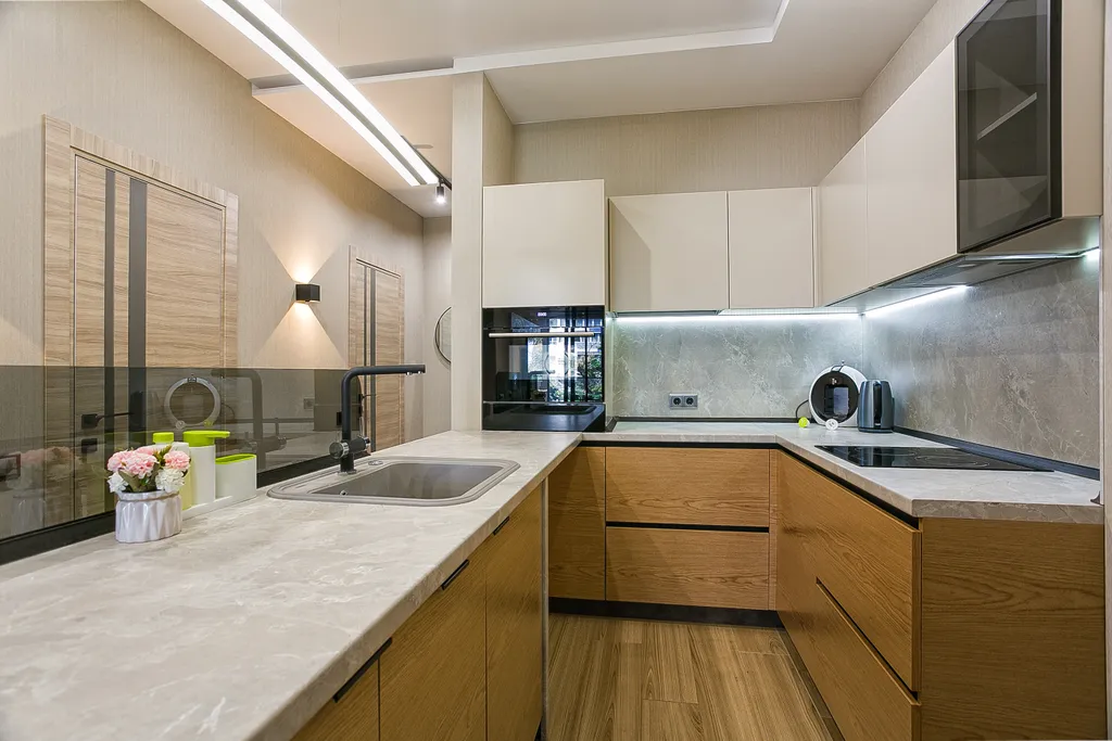 Квартира с террасой в Приморском парке с видом на лес и море