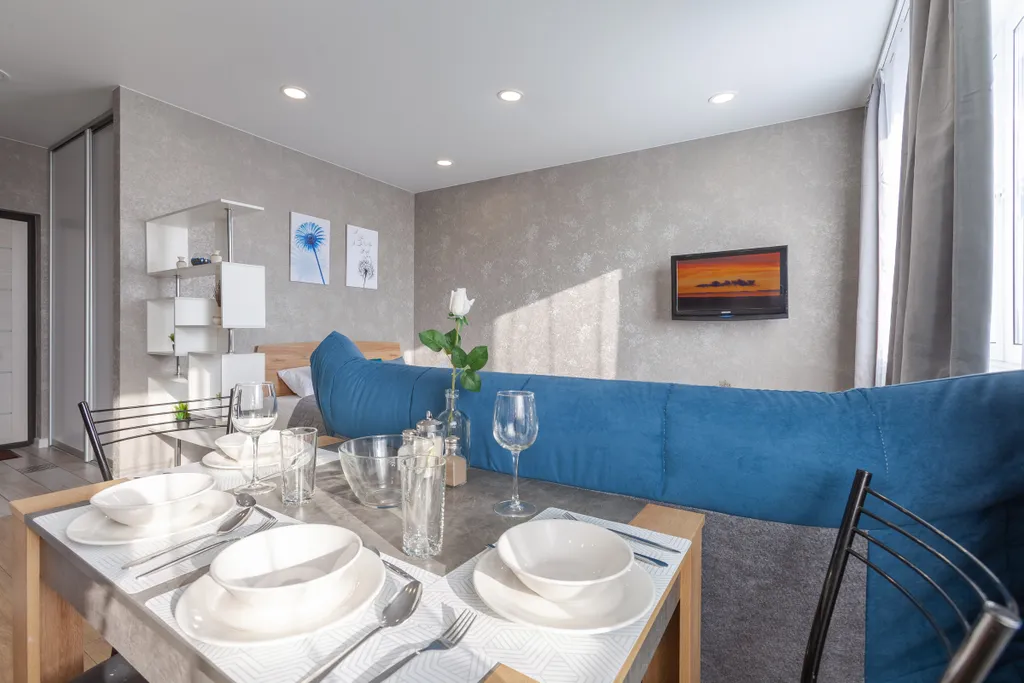 Квартира Квартира Уютная студия возле Космопорта — Самара