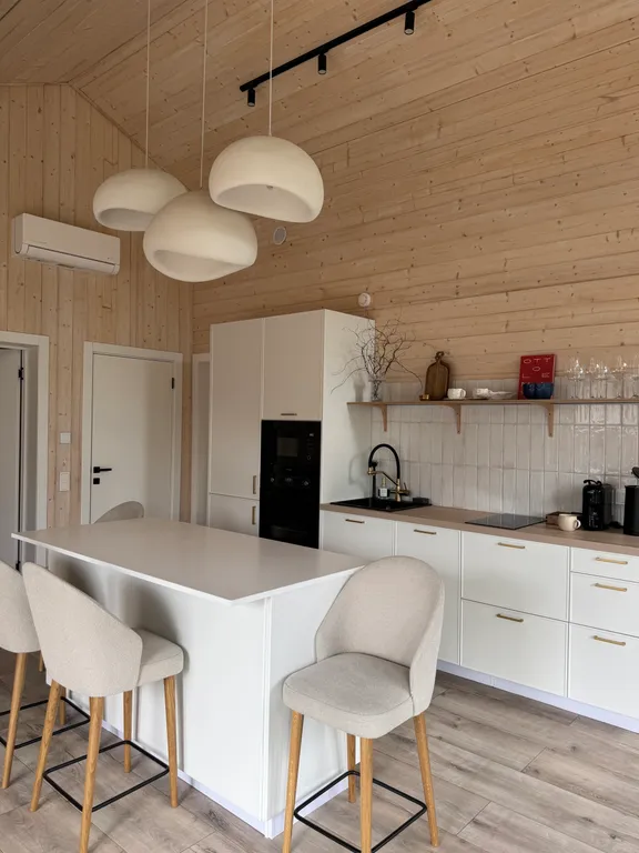 Коттедж Панорамный дом с сауной и камином — Семеновское