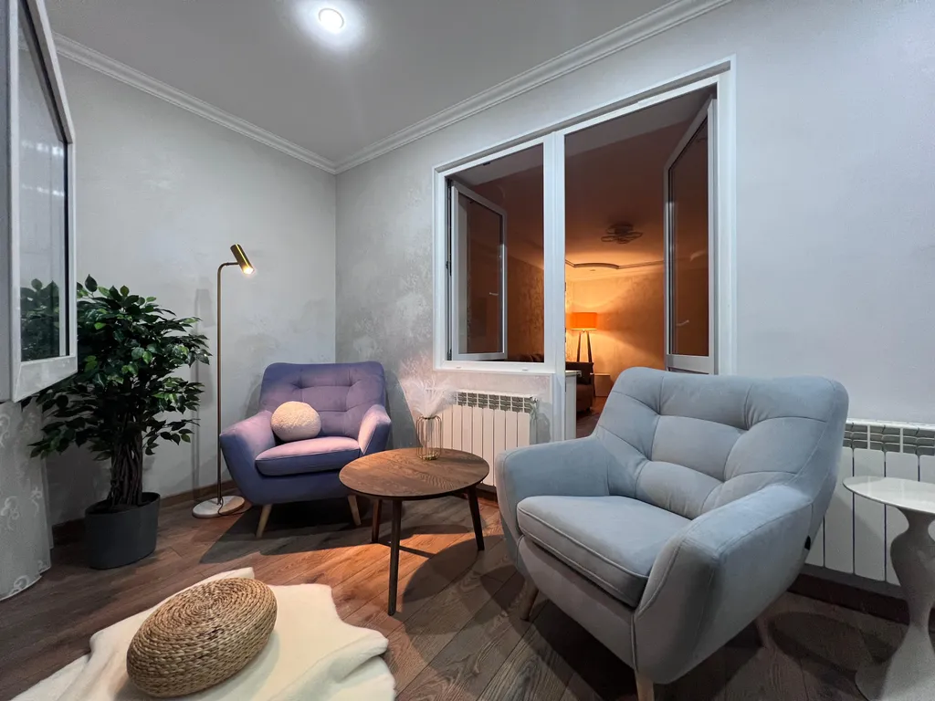 Стильная двухкомнатная квартира с видом на Машук