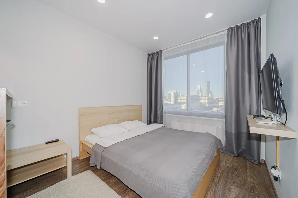 Квартира Квартира Студия-апартамент в комплексе Radius Central House на высоте 11 этажа — Екатеринбург