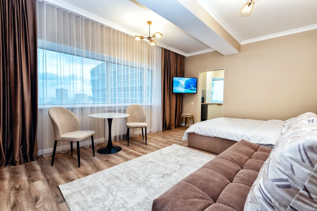 Элитные апартаменты с видом на Байтерек в самом центре столицы