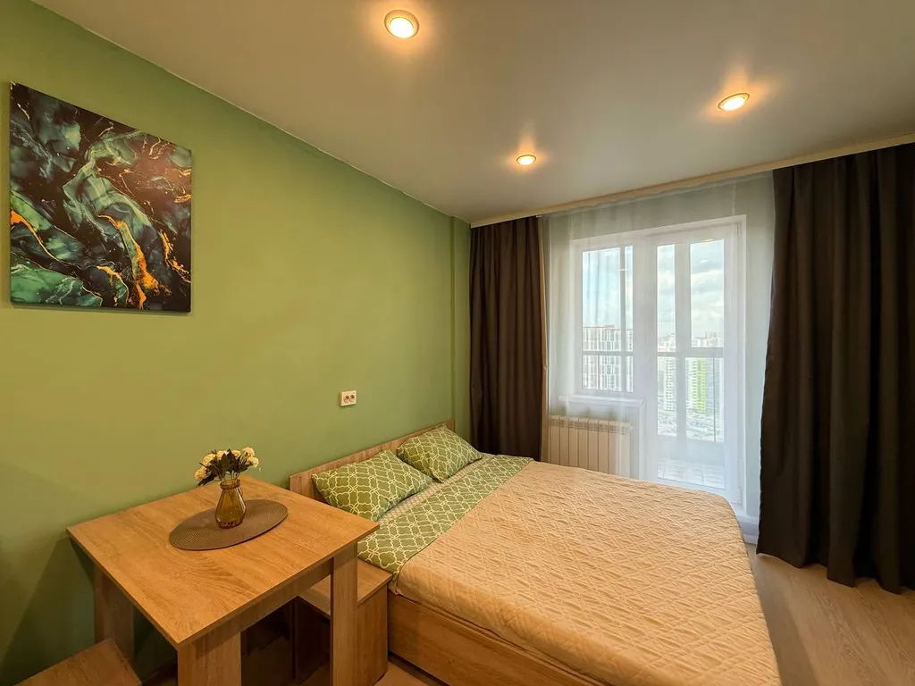 Квартира Квартира Новая студия рядом с аквапарком — Новосибирск