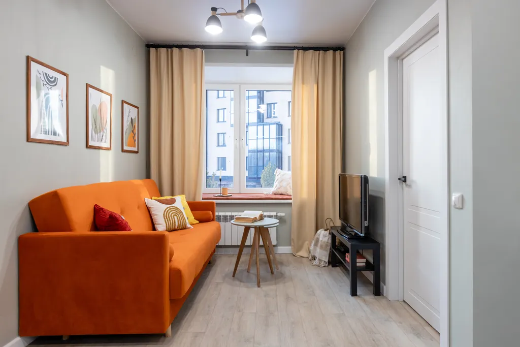 Квартира Уютная евро 2-комнатная квартира в современном жилом комплексе — Красноярск