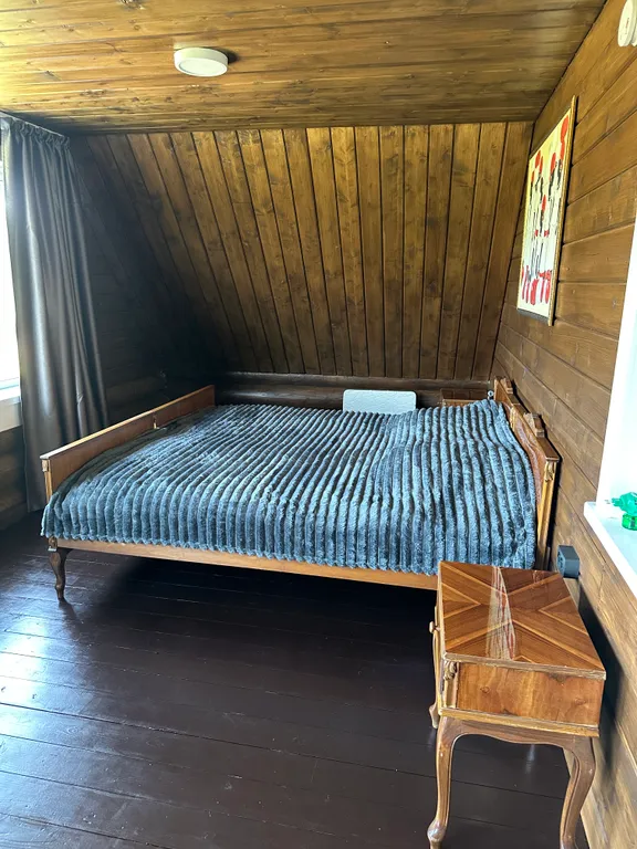 Просторный дом с баней и чаном