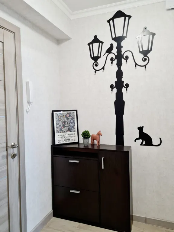 Квартира с камином в центре города