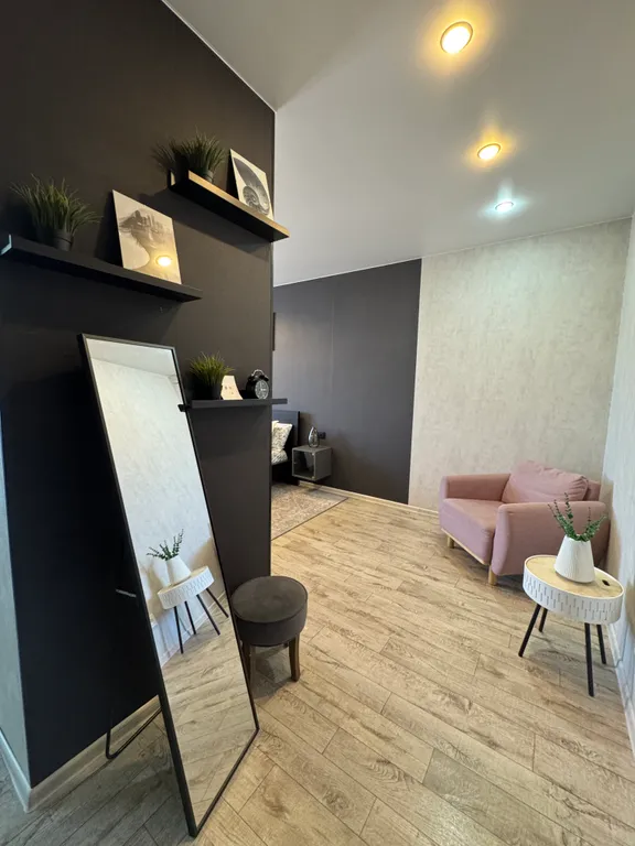 Квартира в новом доме с красивым видом на город