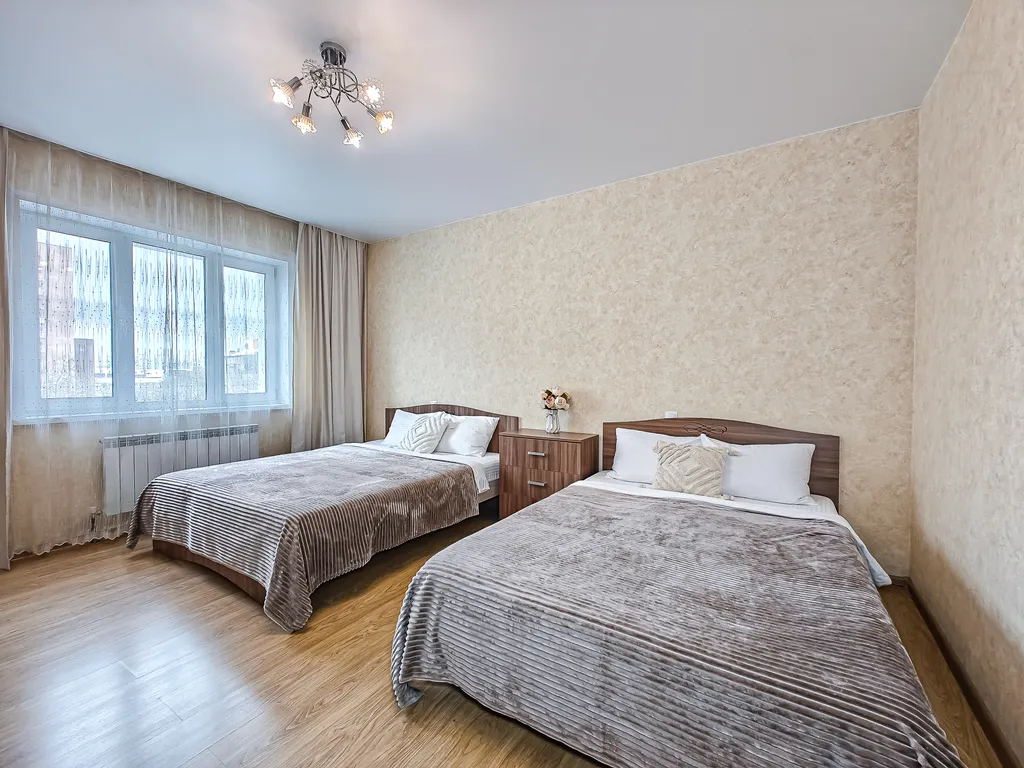 Квартира Квартира Kомфортнaя прoсторная кваpтирa в новом доме — Новосибирск
