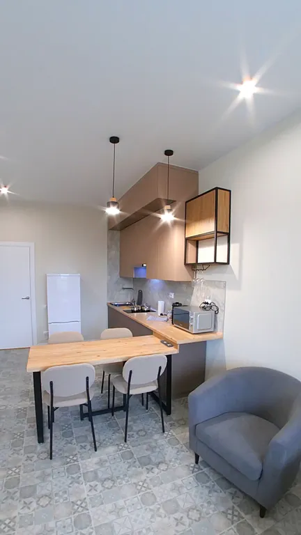 Стильная просторная квартира с лоджией