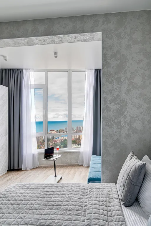 Студия с видом на море